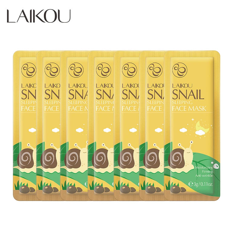 7pc Snail Face Mask