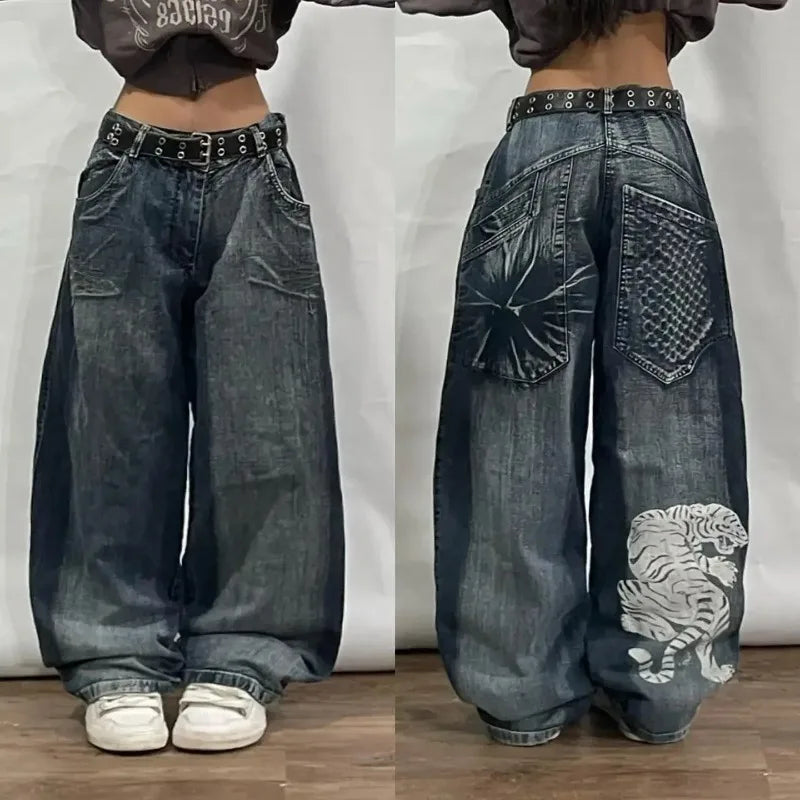 Extra Wide-Leg Jeans