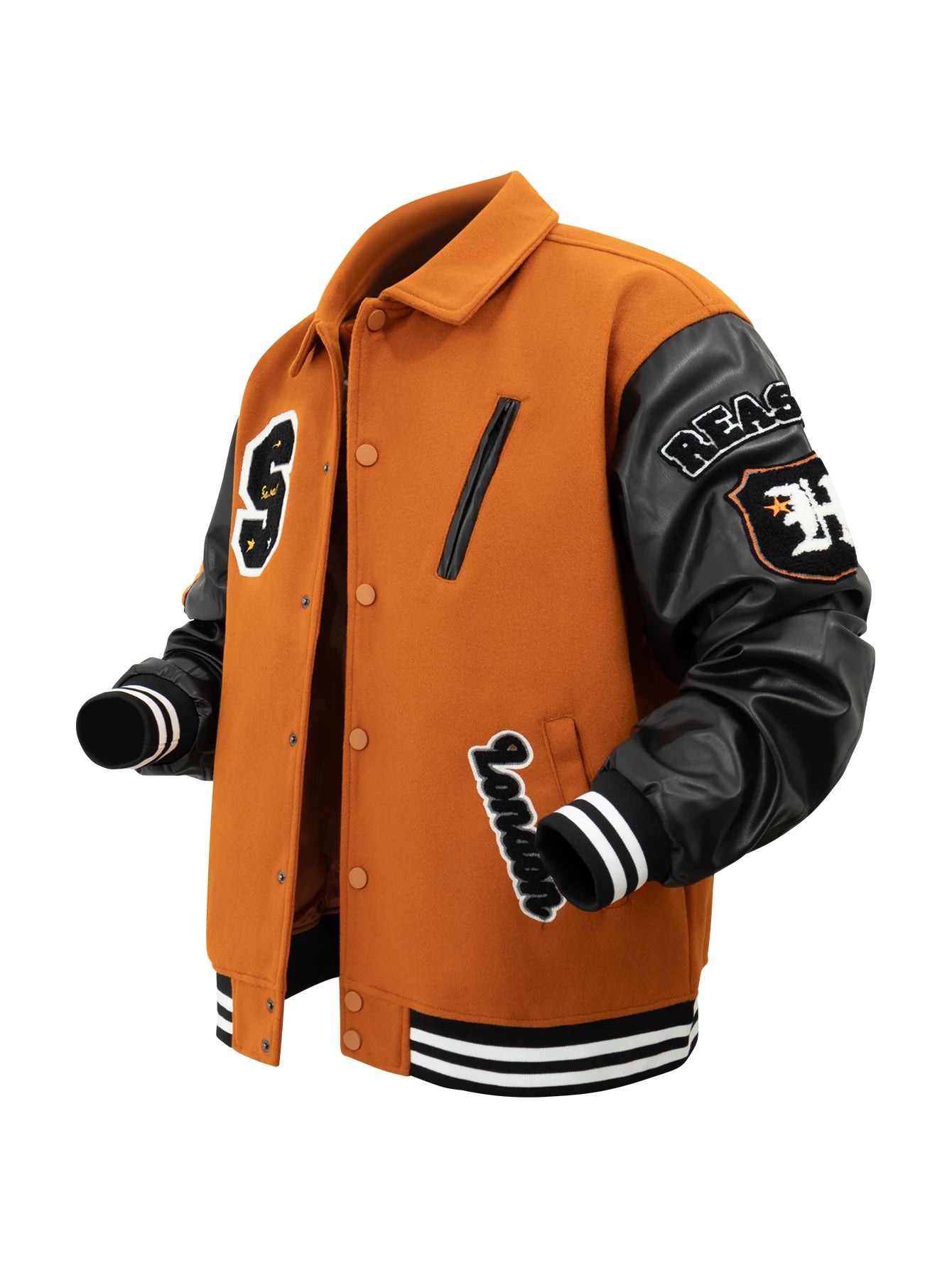 Collared Varsity Jacket