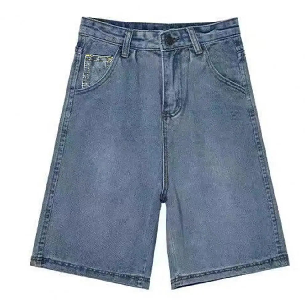 Vintage Loose Fit Denim Shorts