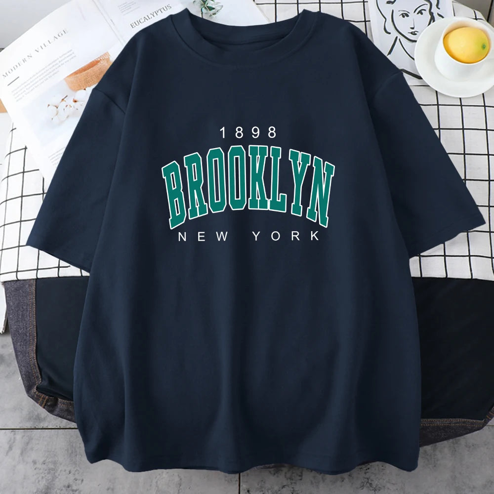 Drop-Sleeve Brooklyn Tee