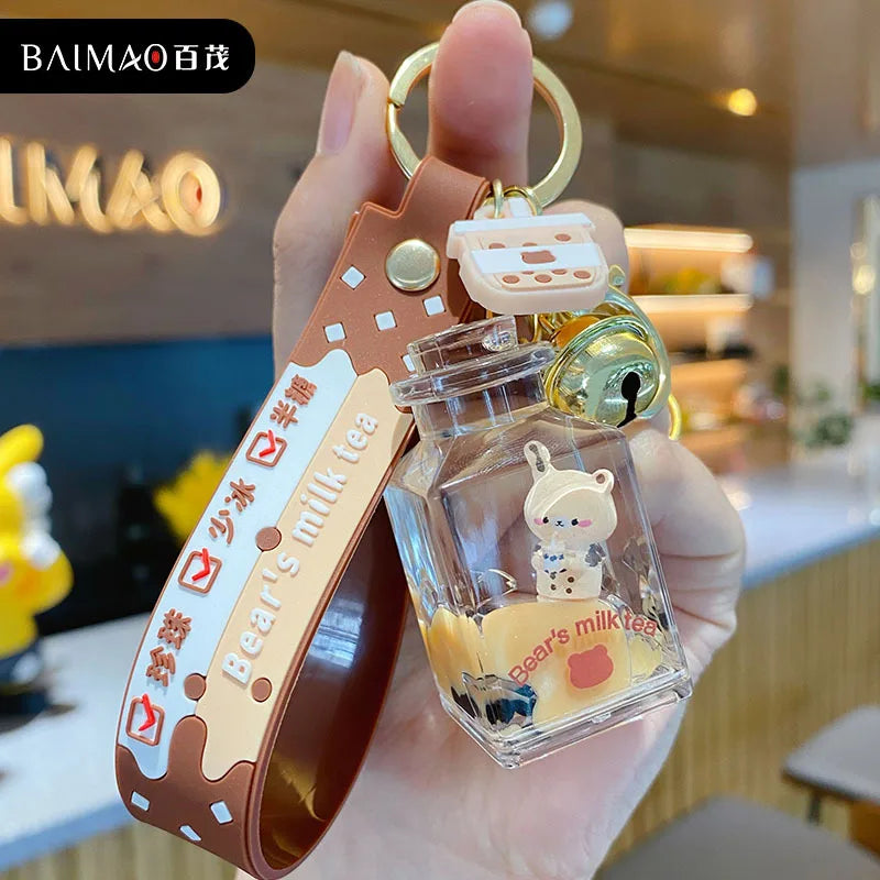 Milk Tea Keychain