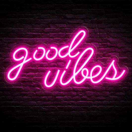 Good Vibes Neon Sign