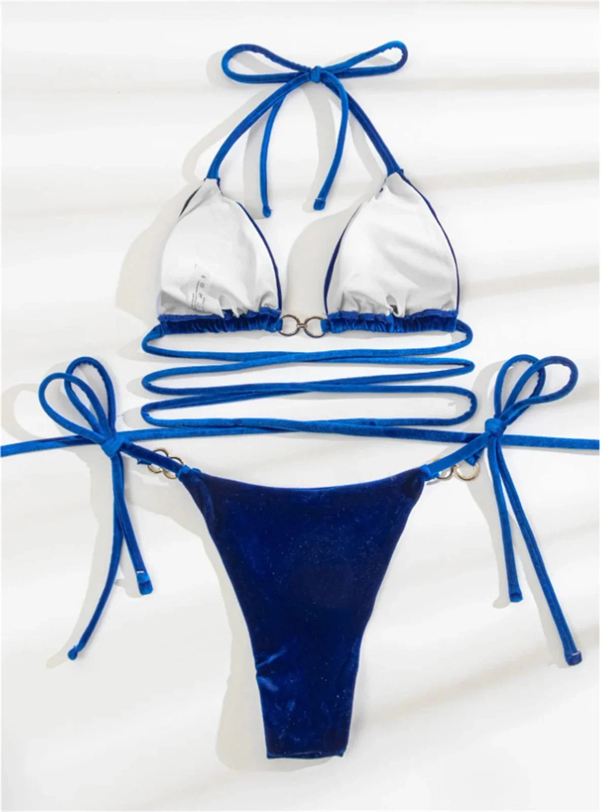 Velvet Criss Cross Bikini