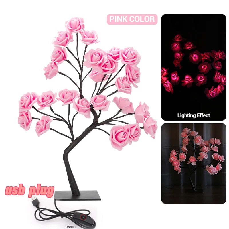 LED Rose Tree