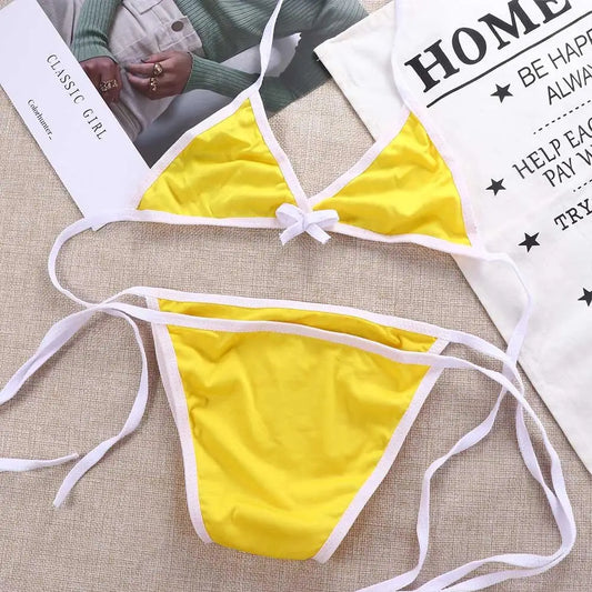 Simple Bow Bikini