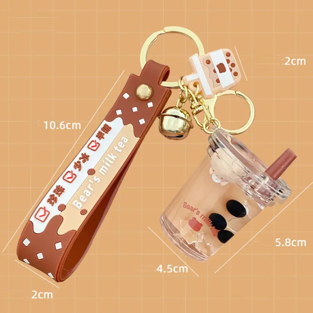 Milk Tea Keychain