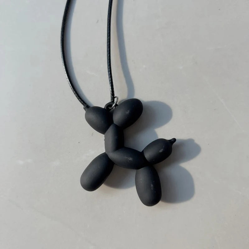 Balloon Dog Pendant Necklace