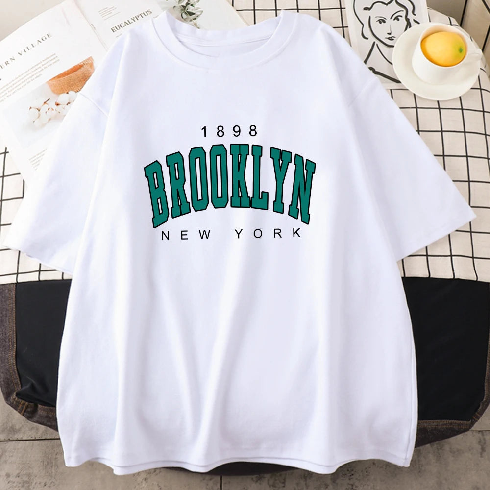 Drop-Sleeve Brooklyn Tee