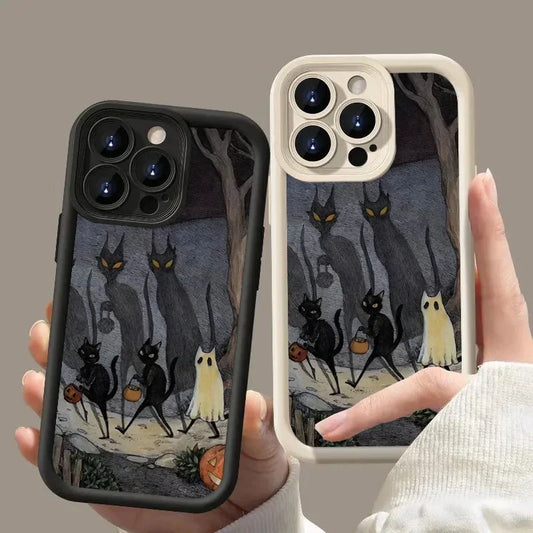 Monster Cat Phone Case for iPhone